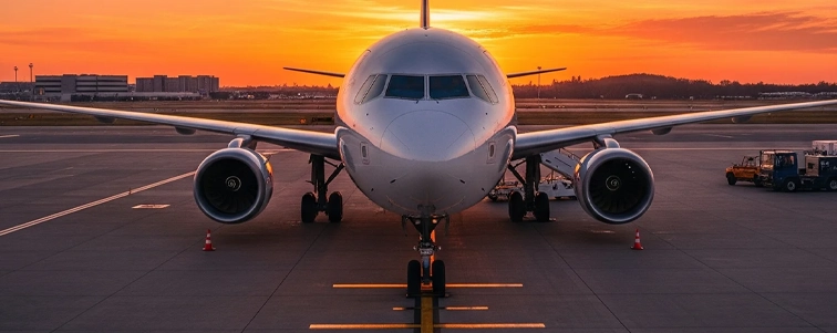 Commercial jet charter service